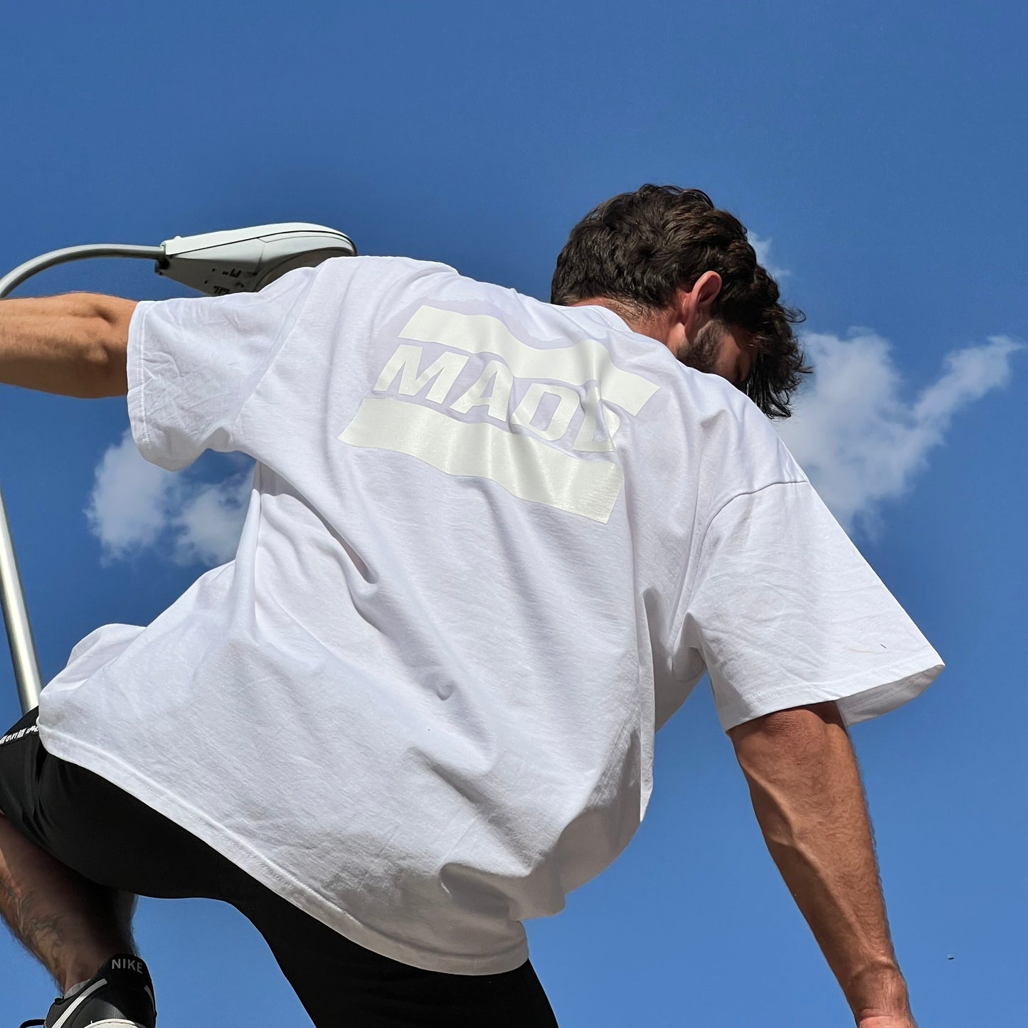 T-shirt No Risk No Fear Reborn White