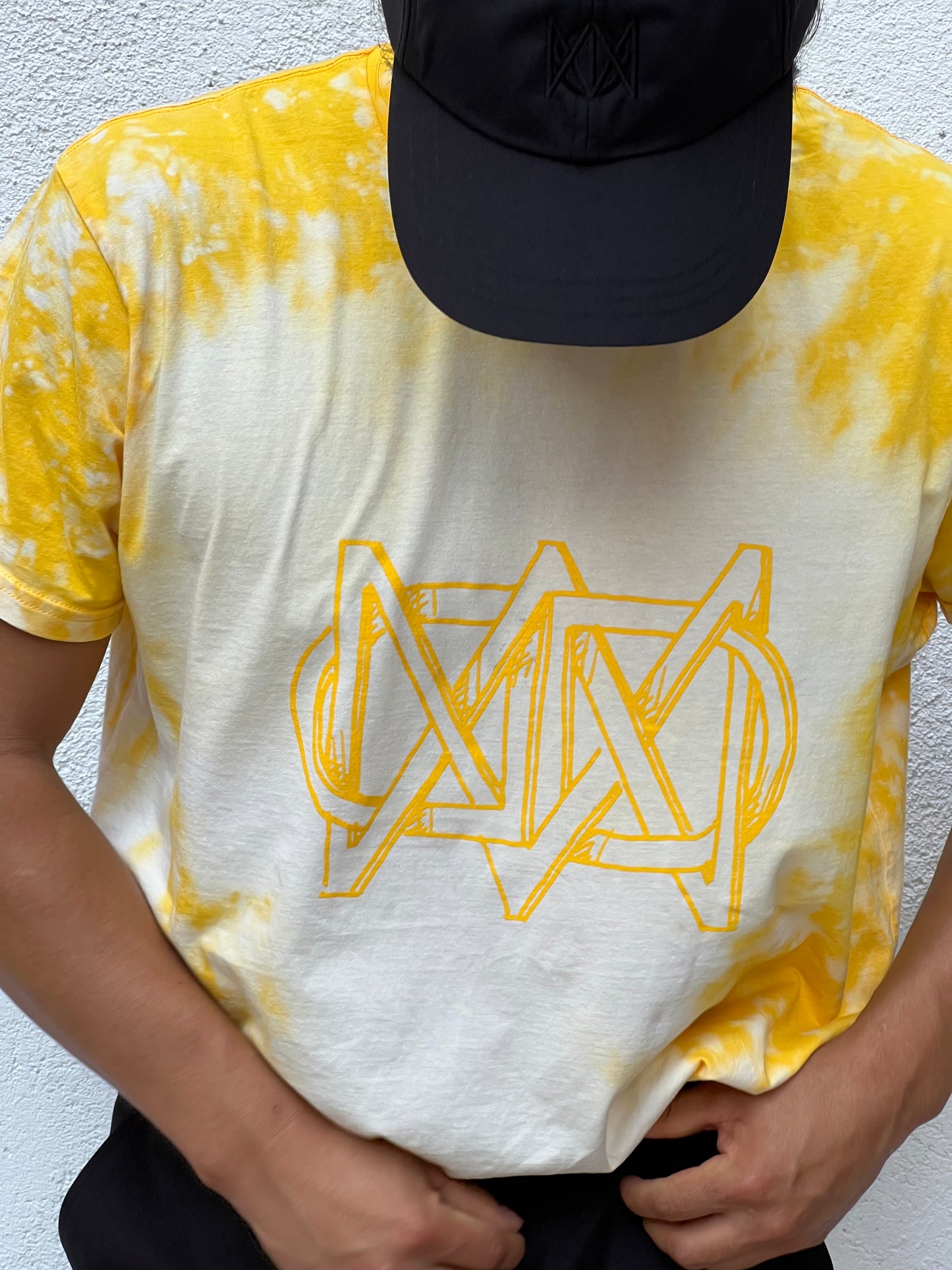 T-shirt TIE DYE Heaven Yellow