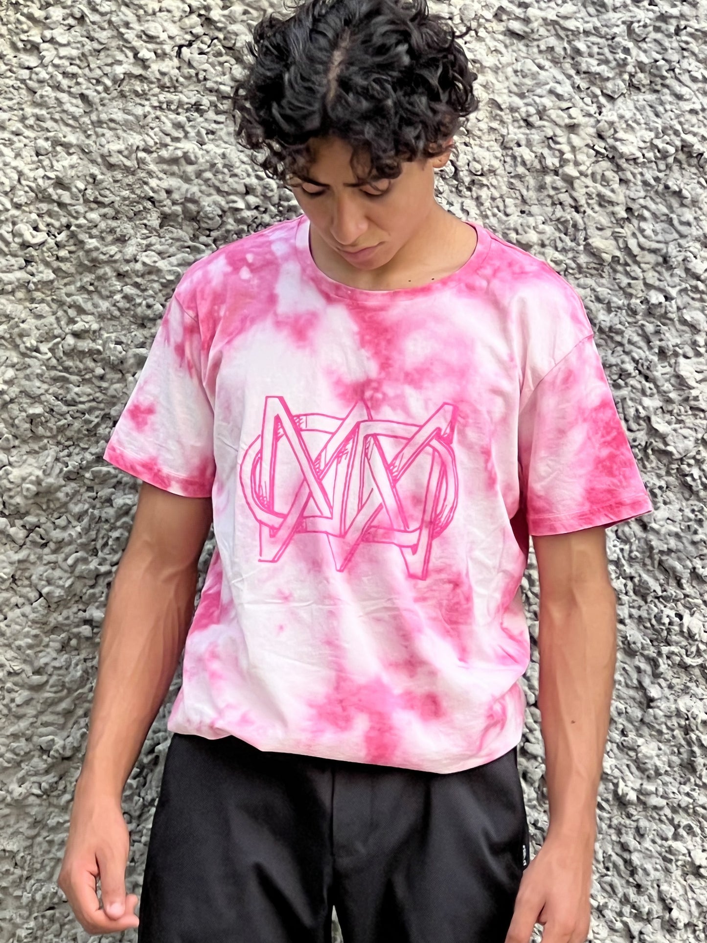 T-shirt TIE DYE Heaven Pink